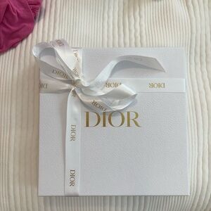 Dior White Box with Gold Accents